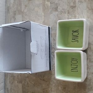 Rae Dunn Savor & Enjoy Bowls